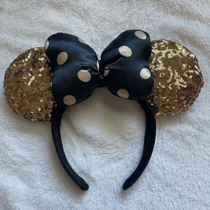 Disney Gold Minnie Mouse Ears